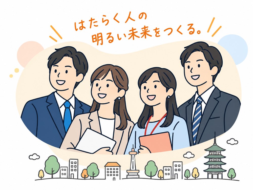 はたらく人の明るい未来をつくる。